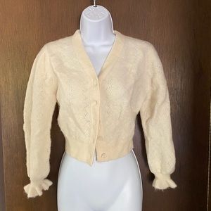 & Other Stories Cream Cardigan